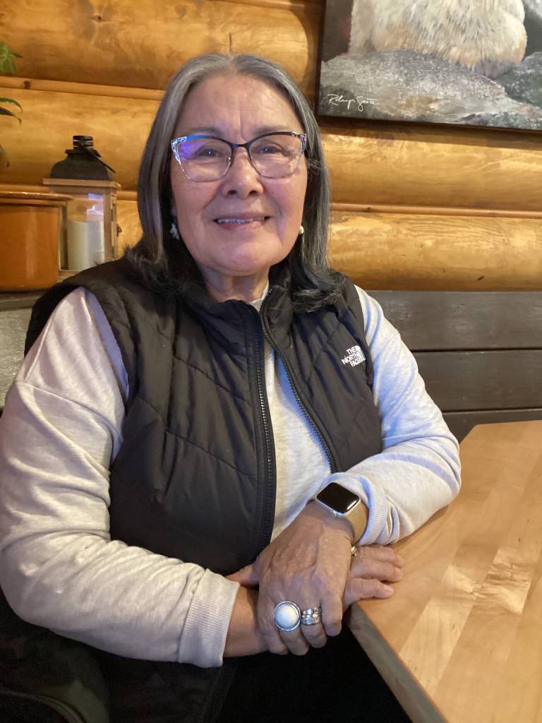 In her role as an Elder, Rassi Nashalik teaches PhD students about Inuit history, culture and traditional practices. Photo courtesy of Nancy Vail